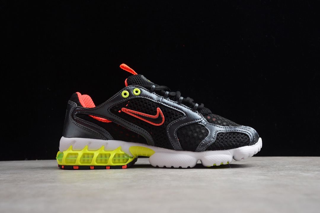 2020 Nike Air Zoom Spiridon Caged 2 Black Red Yellow White Shoes